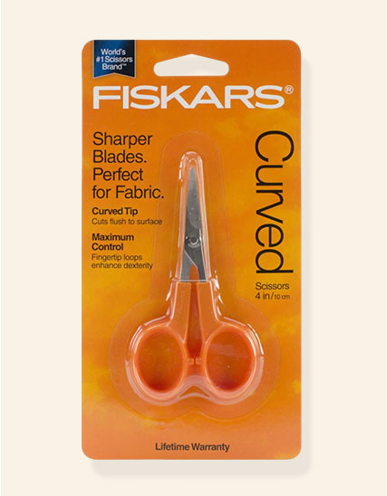Fiskars Premier Curved Detail Scissors 4 Inch