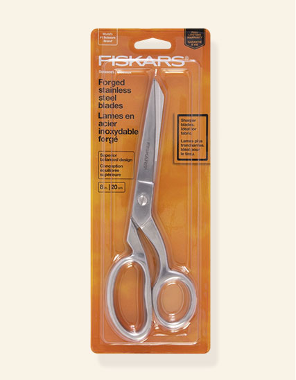 Fiskars Premier Forged RazorEdge Bent Scissors 8 Inch